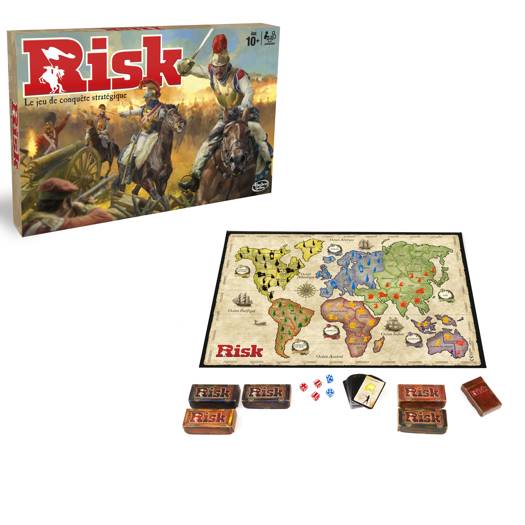Hasbro - jeux de société - Risk nouvelle édition FR