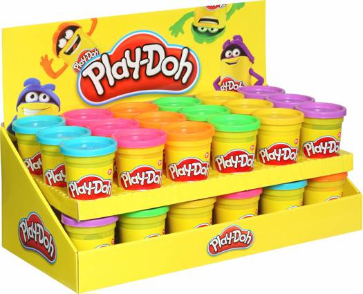 Hasbro - Play Doh - plasticine en pots ass