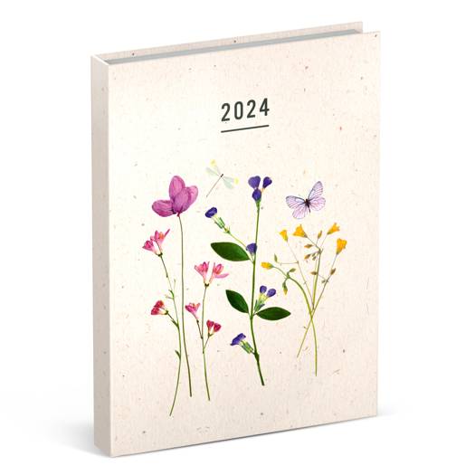 Agenda 2024 Flowers Agenda de poche