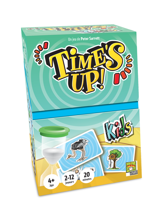 Time's Up Kids 2 Panda - Repos Production - Jeu de Société Éducatif