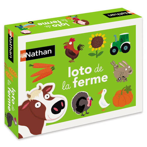 Loto - Dans mon jardin - Jeux Nathan - Ludessimo - jeux de société